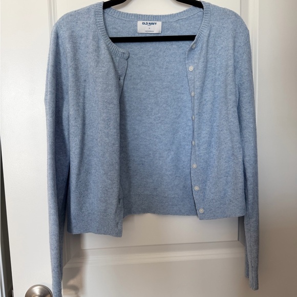Old Navy Women's Light Blue Cardigan - Picture 1 of 2